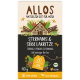 Allos Sternanis & süsse Lakritze Tee 20 x 2g