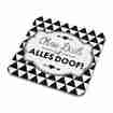 Untersetzer Ohne Dich ist alles doof