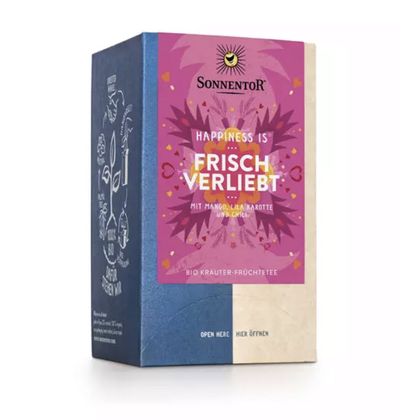 Sonnentor Happiness is Frisch verliebt Tee 18x2g