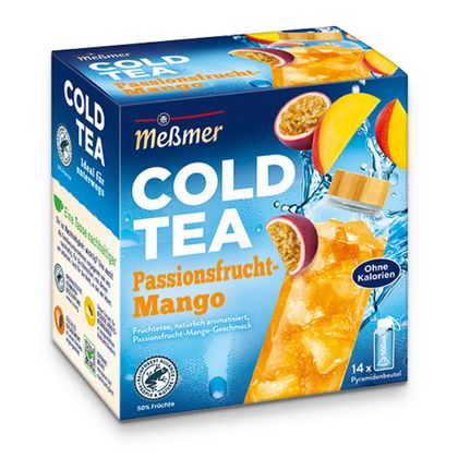 Messmer Cold Tea Passionsfrucht-Mango 14er