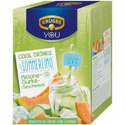 Krüger You Cool Drinks Typ Sommerlimo Melone-Gurke 10er