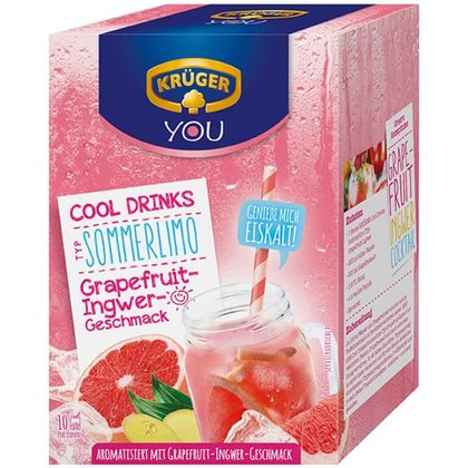 Krüger You Cool Drinks Typ Sommerlimo Grapefruit-Ingwer 10er
