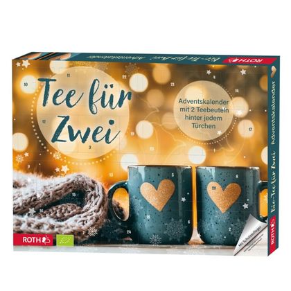 Bio-Tee Adventskalender Tee für Zwei