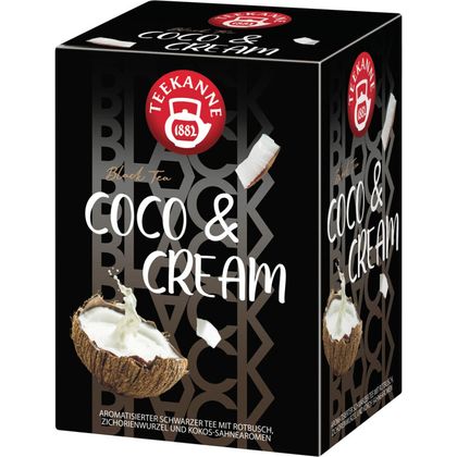 Teekanne Black Tea Coco & Cream 15er