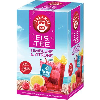 Teekanne Eistee Himbeere & Zitrone 18er
