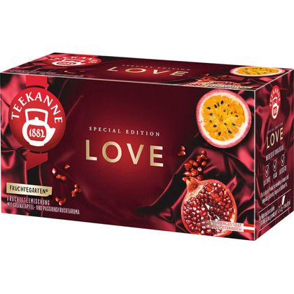 Teekanne Love Granatapfel & Passionsfrucht 20er