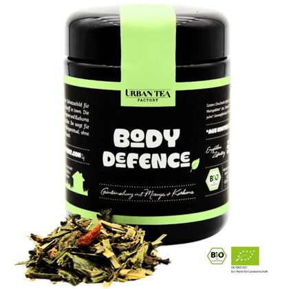 Body Defence Grünteemischung mit Moringa & Kurkuma 50g