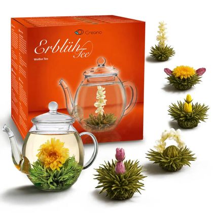 Creano Erblühtee Geschenkset Weisser Tee