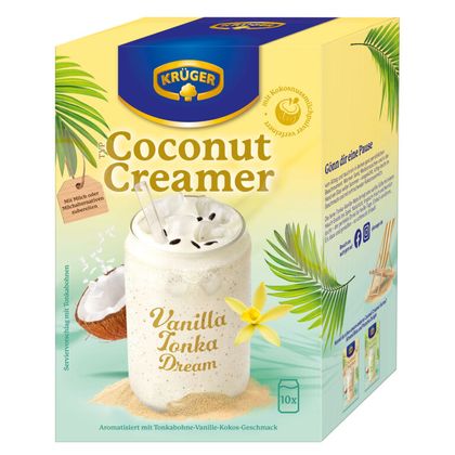 Krüger Typ Coconut Creamer Vanilla Tonka Dream 10er