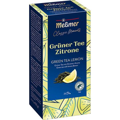 Messmer Classic Moments Grüner Tee Zitrone 25er