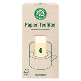 Lebensbaum Teefilter aus Papier 100 Stück