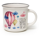 Legami Tee-Tasse Air Balloon Follow your Dreams 350ml