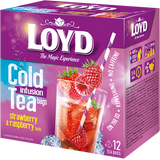 Tee Cold Infusion Erdbeere & Himbeere Pyramiden-Beutel 12 x 2.5g