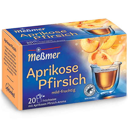 Messmer Aprikose-Pfirsich Tee 20er