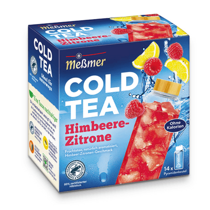 Messmer Cold Tea Himbeere-Zitrone 14er