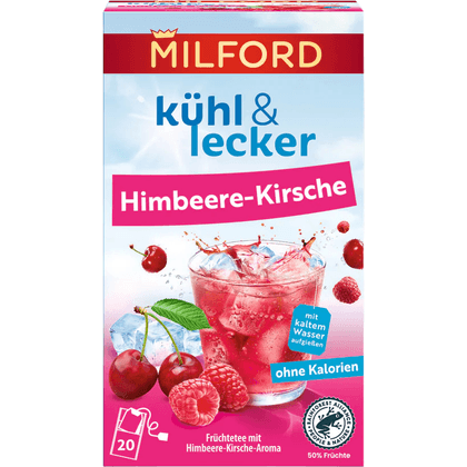 Milford Kühl & Lecker Himbeere-Kirsche 20er