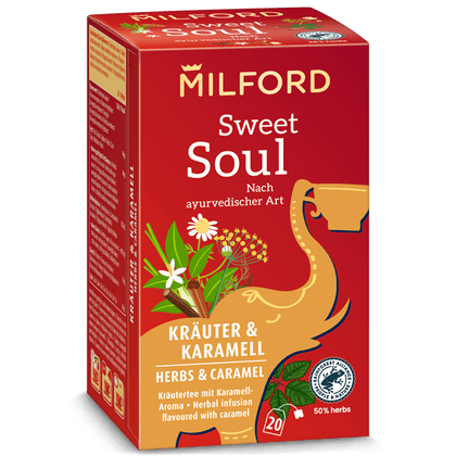 Milford Sweet Soul Kräuter & Karamell 20er