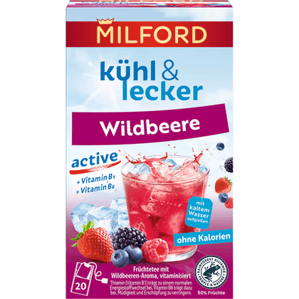 Milford Kühl & Lecker Active Wildbeere 20er