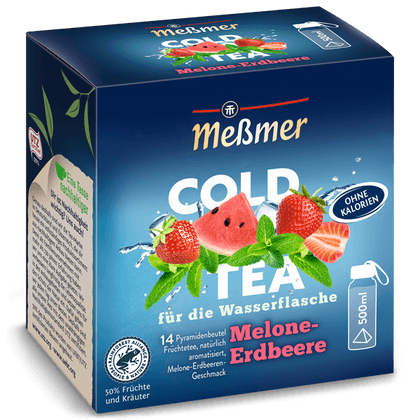 Messmer Cold Tea Melone-Erdbeere 14er