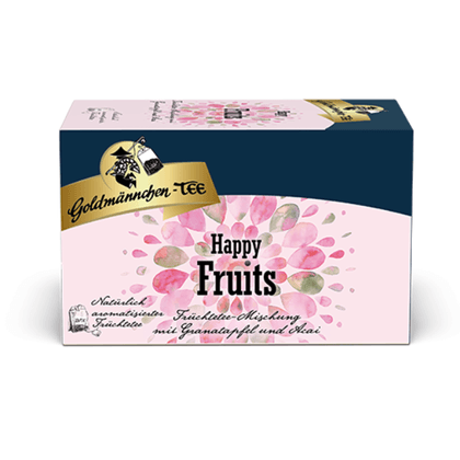 Goldmännchen Happy Fruits mit Granatapfel & Acai 20 Beutel