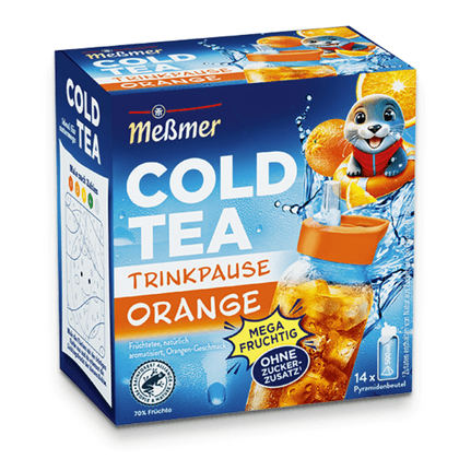 Messmer Cold Tea Trinkpause Orange
