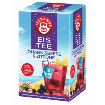 Teekanne frio Johannisbeere-Zitrone 18er