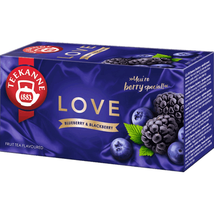 Teekanne Love Blaubeere & Brombeere 20er