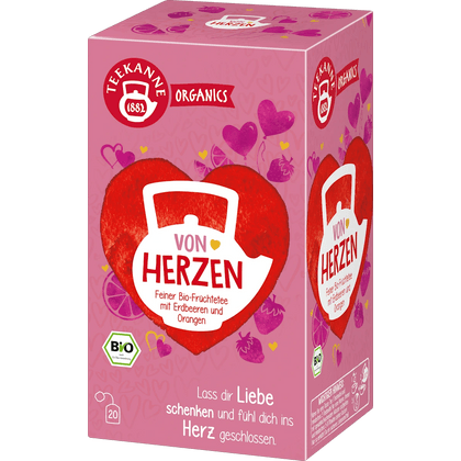 Teekanne Bio Von Herzen 20er