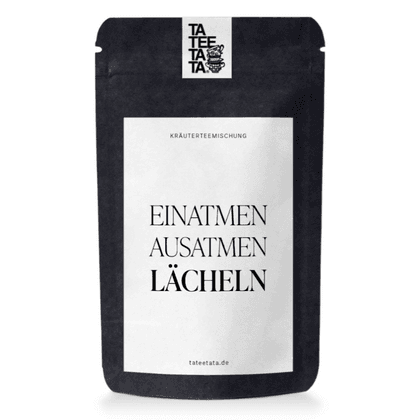 Einatmen Ausatmen Lächeln Kräutermischung 25g