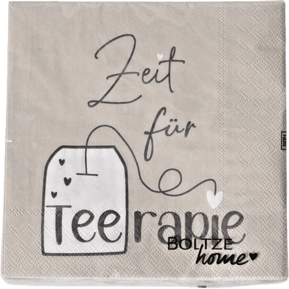 Servietten Zeit für Teerapie 20 Stück
