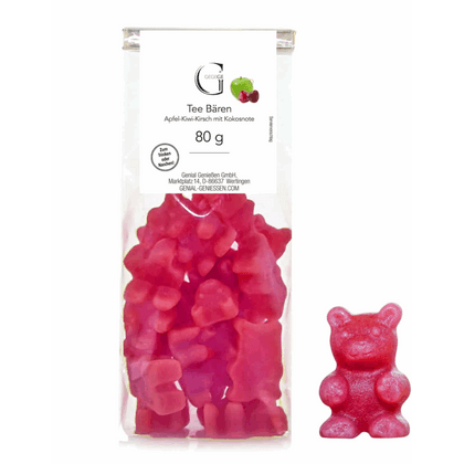 Genial Geniessen Teebären Apfel-Kiwi-Kirsch mit Kokosnote 80g