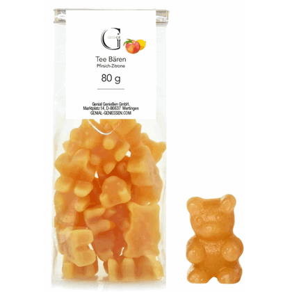 Genial Geniessen Teebären Pfirsich-Zitrone 80g