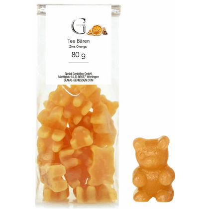 Genial Geniessen Teebären Zimt-Orange 80g