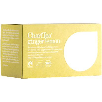 ChariTea Ginger Ingwer Bio Tee 20 Beutel