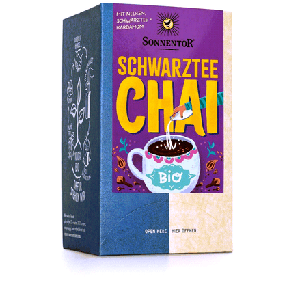 Sonnentor Schwarztee Chai 18x1.8g