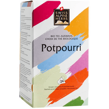 Swiss Alpine Herbs Tee-Auswahl Potpourri 24er 30.7g